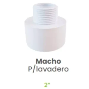 Macho para Lavadero Conekta 1 1/2" - Alta Resistencia y Precisión - ncal3 - Compatible con Sistemas Hidráulicos