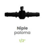 Niple Paloma Conekta 1/2" - Construcción Segura y Fiable - nccp06 - Ideal para Conexiones Hidráulicas