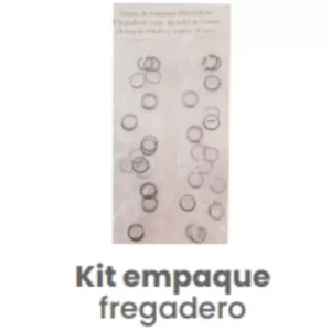Kit de Empaques para Fregadero Conekta - Solución Robusta y Funcional - nck01 - Ideal para Instalaciones Domésticas y Comerciales