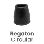 Regatón Circular de Hule Conekta 1 1/2" - Construcción Compacta y Resistente - ncrcir07 - Diseñado para Conexiones de Alta Calidad