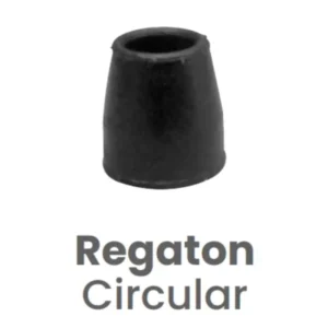 Regatón Circular de Hule Conekta 7/8" - Construcción Robusta y Precisa - ncrcir04 - Ideal para Proyectos Comerciales