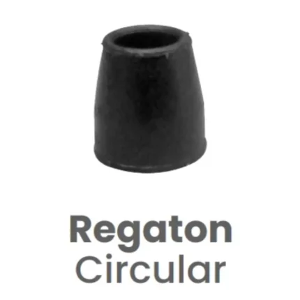 Regatón Circular de Hule Conekta 7/8" - Construcción Robusta y Precisa - ncrcir04 - Ideal para Proyectos Comerciales