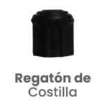 Regatón Costilla de Hule Conekta 1/2" - Construcción Compacta y Precisa - ncrcos02 - Ideal para Uso Doméstico