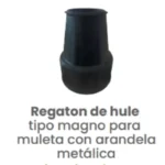Regatón de Hule Magno Conekta 7/8" para Muleta con Arandela - Alta Calidad y Durabilidad - ncrmul2 - Diseñado para Proyectos Comerciales