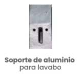 Soporte de Aluminio para Lavabo Conekta - Construcción Ligera y Durable - ncsp05 - Perfecto para Sistemas Comerciales