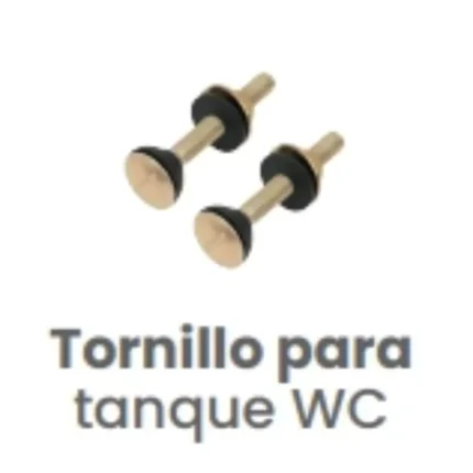 Tornillo de Acoplar para W.C. de Metal Conekta - Alta Resistencia y Durabilidad - ncwc08 - Ideal para Proyectos Comerciales