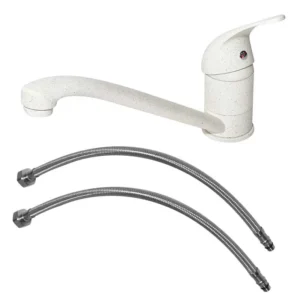 MONOMANDO P/FREGADERO BLANCO ANTIDERENTE 71805G