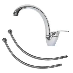 MONOMANDO P/FREGADERO CROMO CURVO 81505-1C
