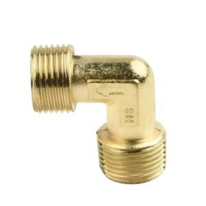 Codo para Compresores de Aire 90 Grados 3/8" x 1/4", Alta Resistencia y Durabilidad - Código: CCA-3814