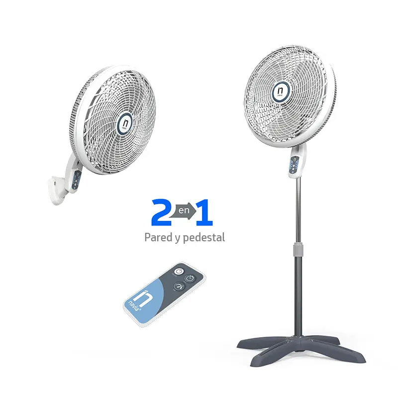 VENTILADOR DE PEDESTAL/PARED 18 " C-REMOTO NAVIA