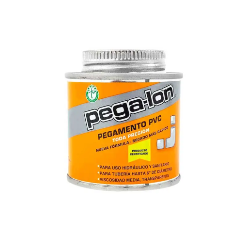 PEGAMENTO P/PVC 145 ML BOTE NARANJA PEGA-LON