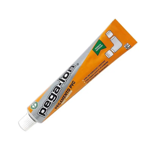 PEGAMENTO P/PVC  50 ML TUBO NARANJA PEGA-LON