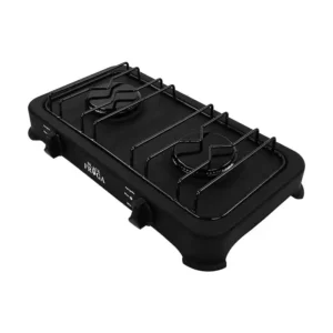 PARRILLA DE GAS 2 QUEM ESMALTADA NEGRO FRAGA