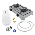 KIT PARA COCINA DE 7 PIEZAS(PARRILLA+TANQUE Y ACC)
