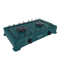 PARRILLA DE GAS 2 QUEM PORCELANIZADA VERDE FRAGA
