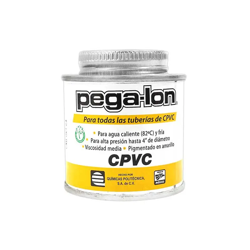 PEGAMENTO P/CPVC 145 ML BOTE AMARILLO PEGA-LON