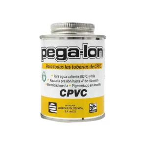 PEGAMENTO P/CPVC 250 ML BOTE AMARILLO PEGA-LON
