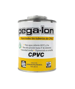 PEGAMENTO P/CPVC 500 ML BOTE AMARILLO PEGA-LON