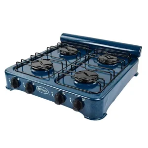 PARRILLA DE GAS 4 QUEM PORCELANIZADA AZUL FRAGA