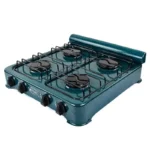 PARRILLA DE GAS 4 QUEM PORCELANIZADA VERDE FRAGA