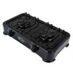 PARRILLA DE GAS 2 QUEM PORCELANIZADA NEGRO FRAGA