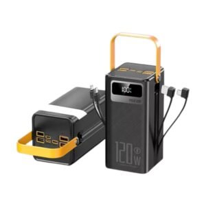 Power Bank Batería Portátil 50000mAh, Cargador Ultrarrápido, Ideal para Viajes y Emergencias