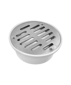 COLADERA UNIVERSAL BLANCA C/REJILLA ACERO INOX