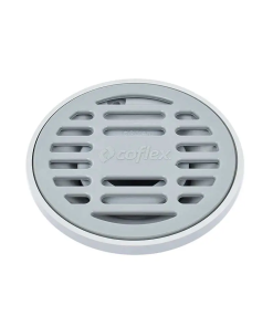 COLADERA REDONDA ABS GRIS CON REJILLA ABS GRIS