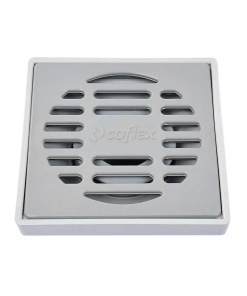 COLADERA CUADRADA ABS C/REJILLA ABS P/TUBO 2" COFL