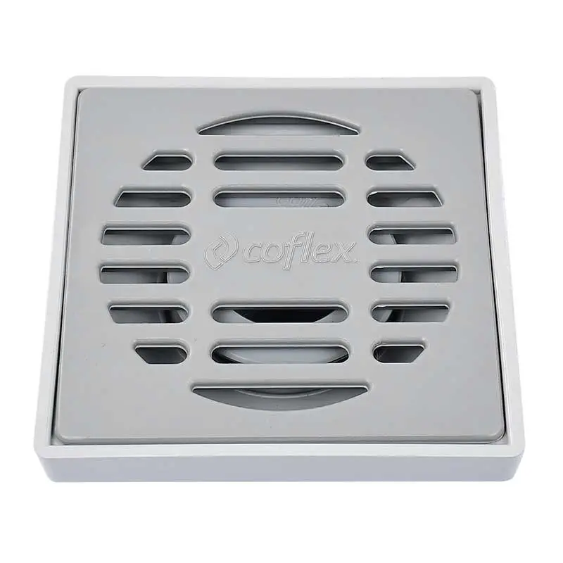 COLADERA CUADRADA ABS C/REJILLA ABS P/TUBO 2" COFL