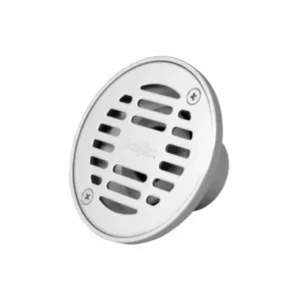 COLADERA REDONDA D ACERO INOXIDABLE C/REJILLA INOX
