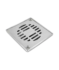 COLADERA CUADRADA ACERO INOX C/REJILLA ACERO INOX