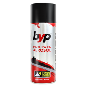 Aerosol Negro Mate 400ml BYP ANM