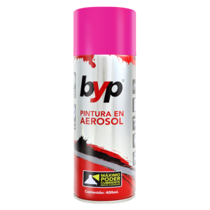 Aerosol Rosa Fluorescente 400ml BYP ARF