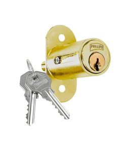 CERRADURA 200 LATON  P/PUERTA CORREDIZA CLOSET PHL