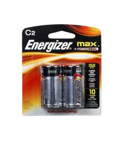 PILA ALCALINA "C" C/2 BLISTER ENERGIZER MAX