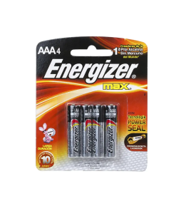PILA ALCALINA AAA C/4 BLISTER ENERGIZER MAX