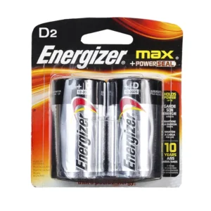 PILA ALCALINA "D" C/2 BLISTER ENERGIZER MAX