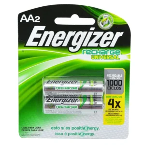 PILA RECARGABLE AA  C/2 BLISTER ENERGIZE MAX