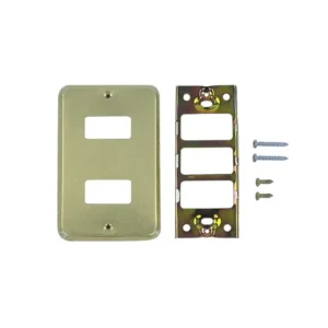 PLACA DE ALUMINIO TIPO ROYER  2 VENT