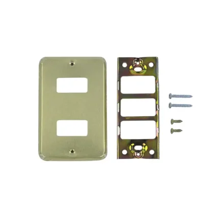 PLACA DE ALUMINIO TIPO ROYER  2 VENT