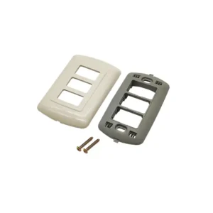PLACA DE  3 V. MARFIL ITALIANO KLEY