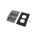 PLACA GRIS ABS DUPLEX INTERPERIE KLEY