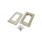 PLACA DE ABS MARFIL DUPLEX VENECIA