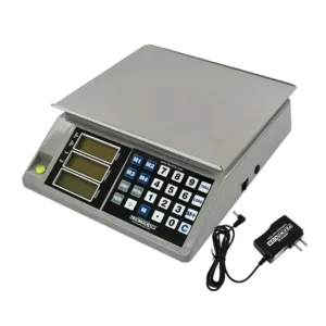 BASCULA DE   40KG DIGITAL C/PLATO 26*29CM PC.IMPRE