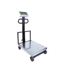 BASCULA DE  300KG DIGITAL C/PLATAF 45*60CM C/RUEDA