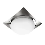 PLAFON CUADRADO ISALNDIA SATIN/BLANCO P/INTERI