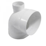 Codo de Salida Posterior PVC Amanco 4A2 Sanitario - 100 x 50 mm - Ideal para Instalaciones Sanitarias - Material de Alta Calidad - PVCA45