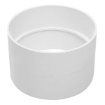 Cople PVC Amanco 8 Sanitario - 200 mm - Excelente para Uniones de Tuberías de Gran Diámetro - Alta Resistencia y Firmeza - PVCA58