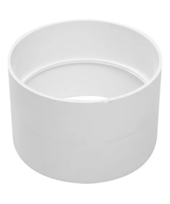 Cople PVC Amanco 4 Sanitario - 100 mm - Ideal para Conexiones Seguras en Instalaciones Sanitarias - Material Resistente y Eficaz - PVCA56